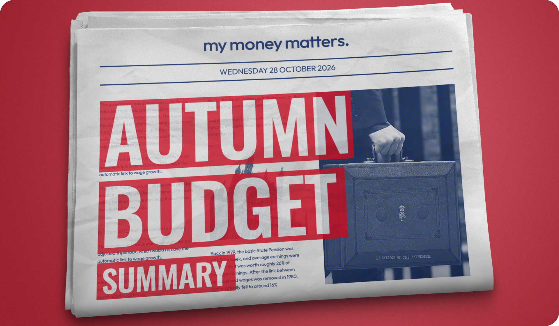 What the Autumn Budget means for your money