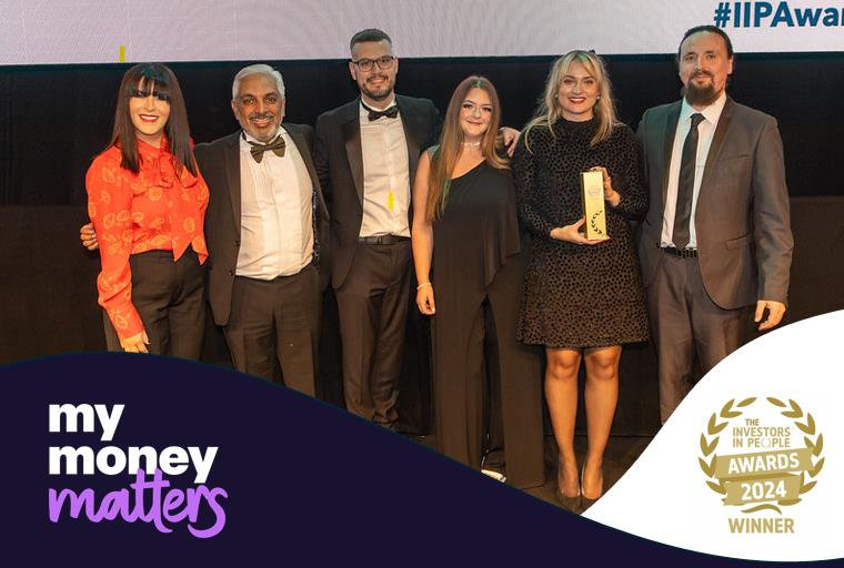 Proud Winners of the Investors in People Award for Best Change Management Initiative